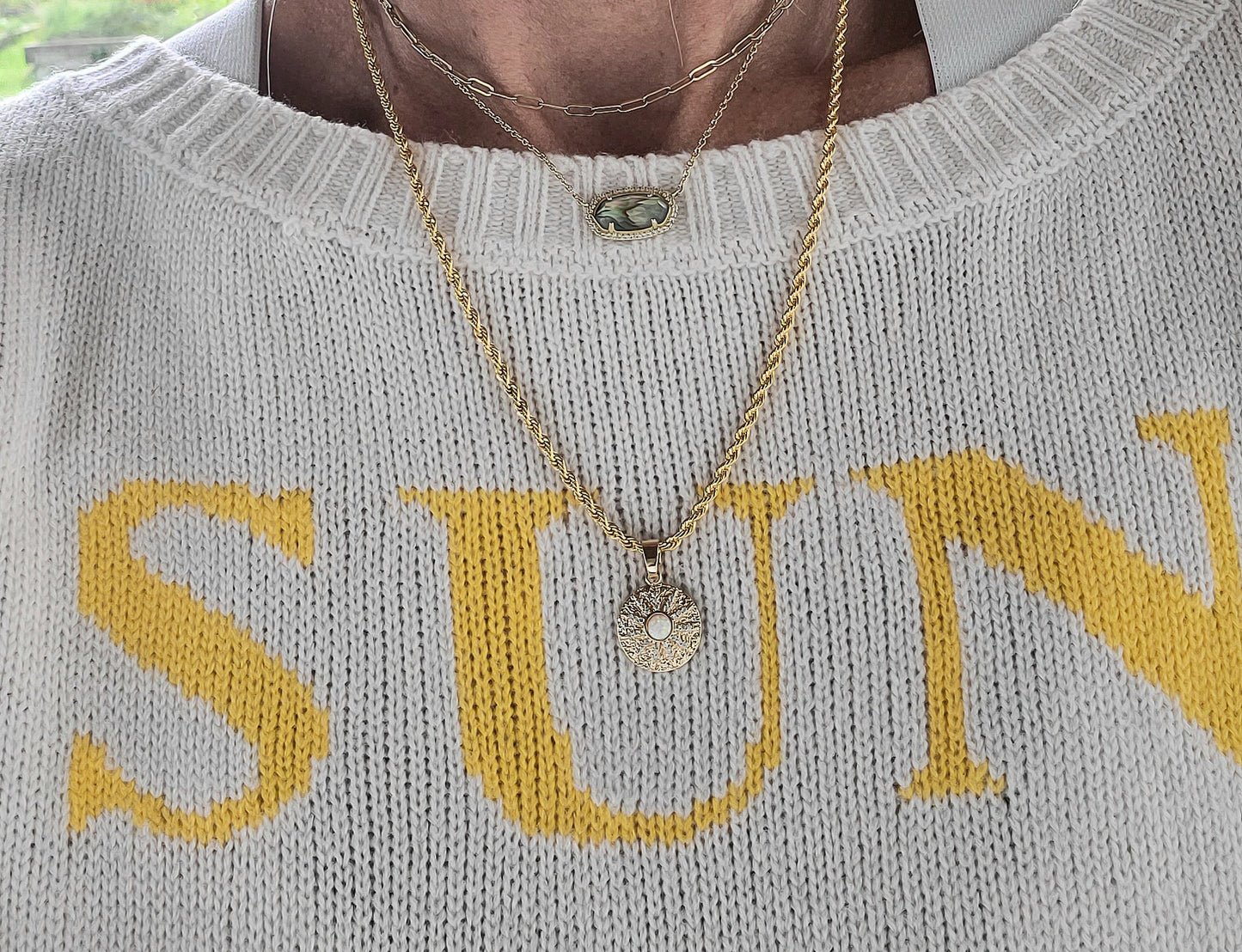 Sol Golden Necklace