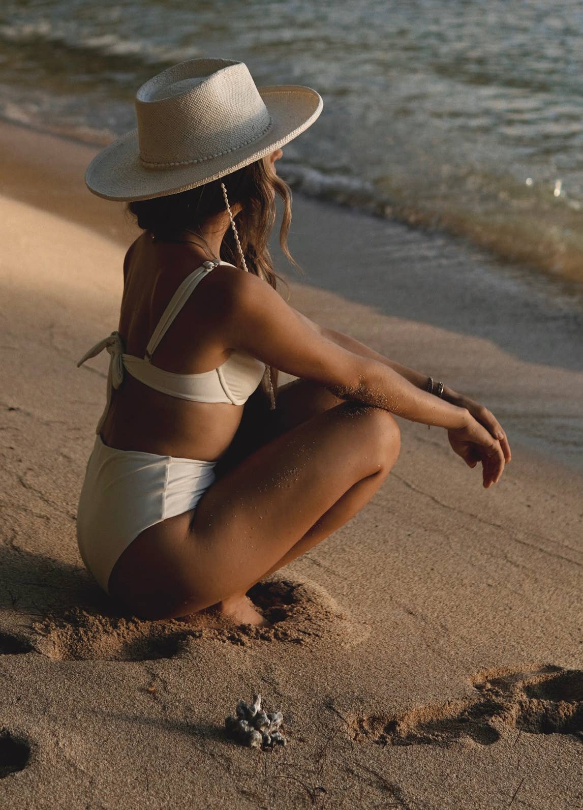 Oceana Seashell Straw Hat