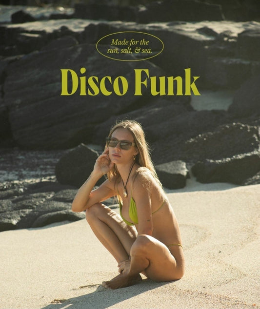 Disco Funk Sunglasses - Olive