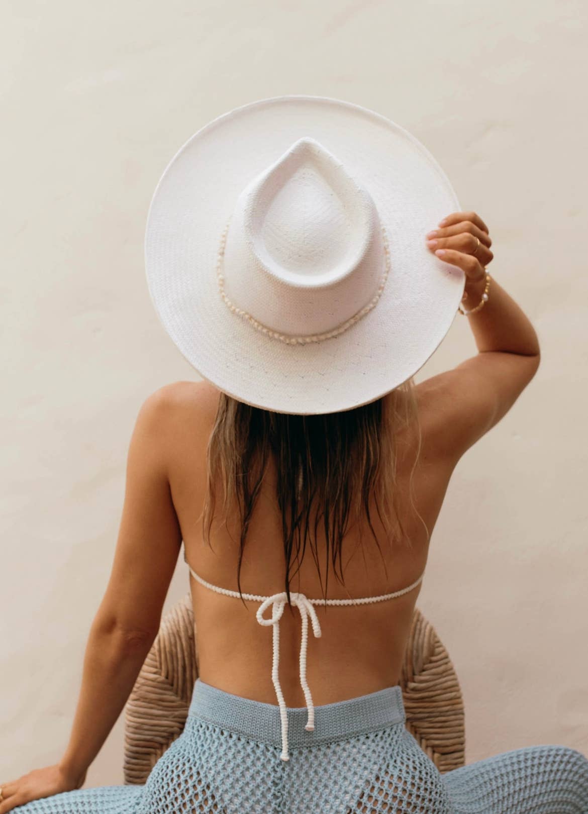 Oceana Seashell Straw Hat