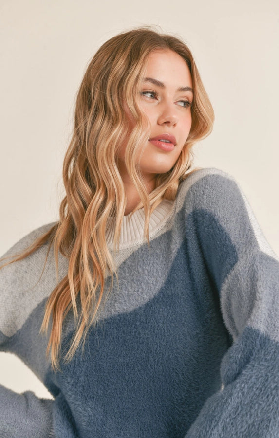 Luxe Waves Sweater