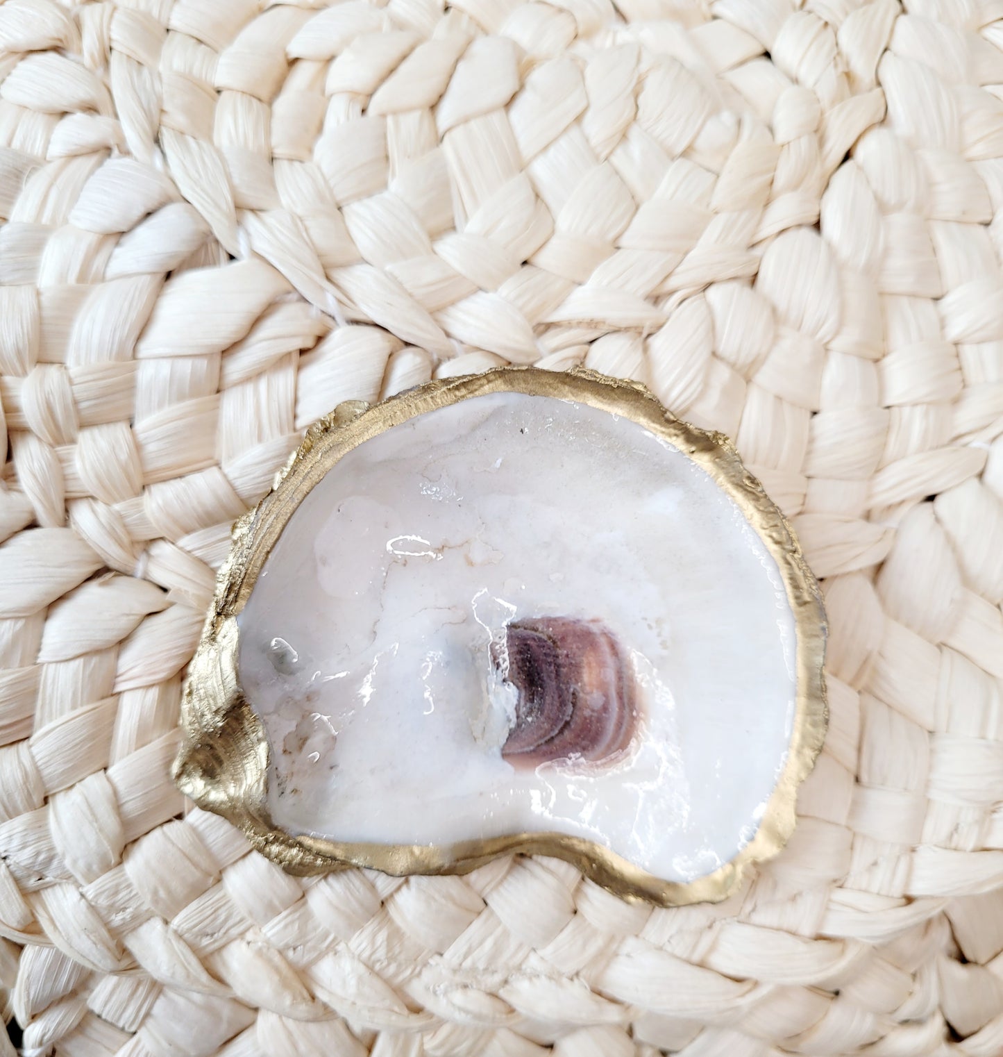 Oyster Shell Clutch