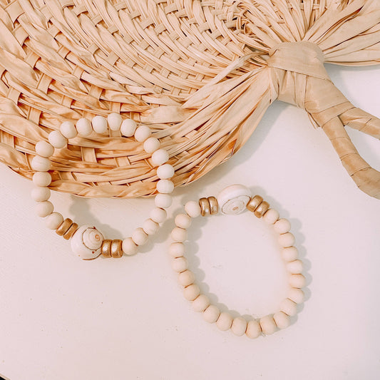 Spiral Shell Bracelet