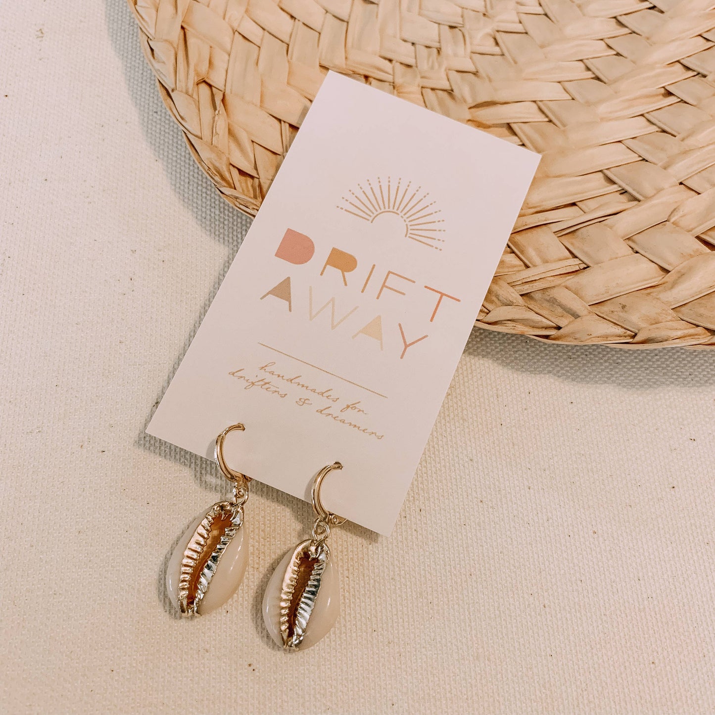 Shell Cowrie Earrings