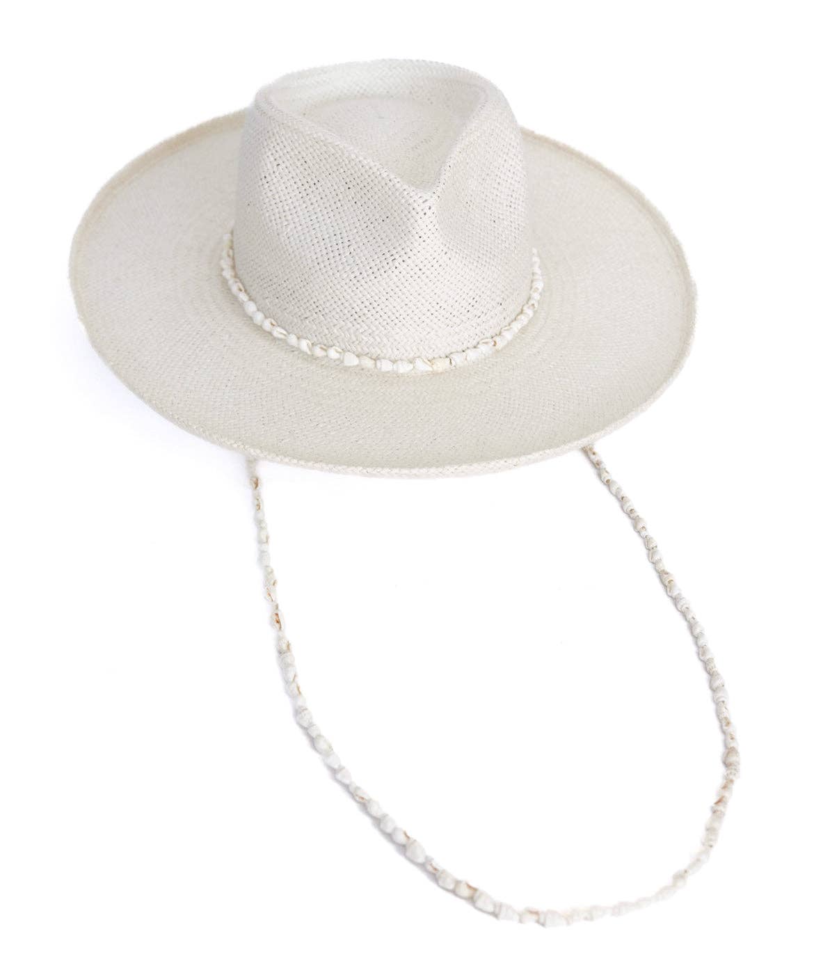 Oceana Seashell Straw Hat