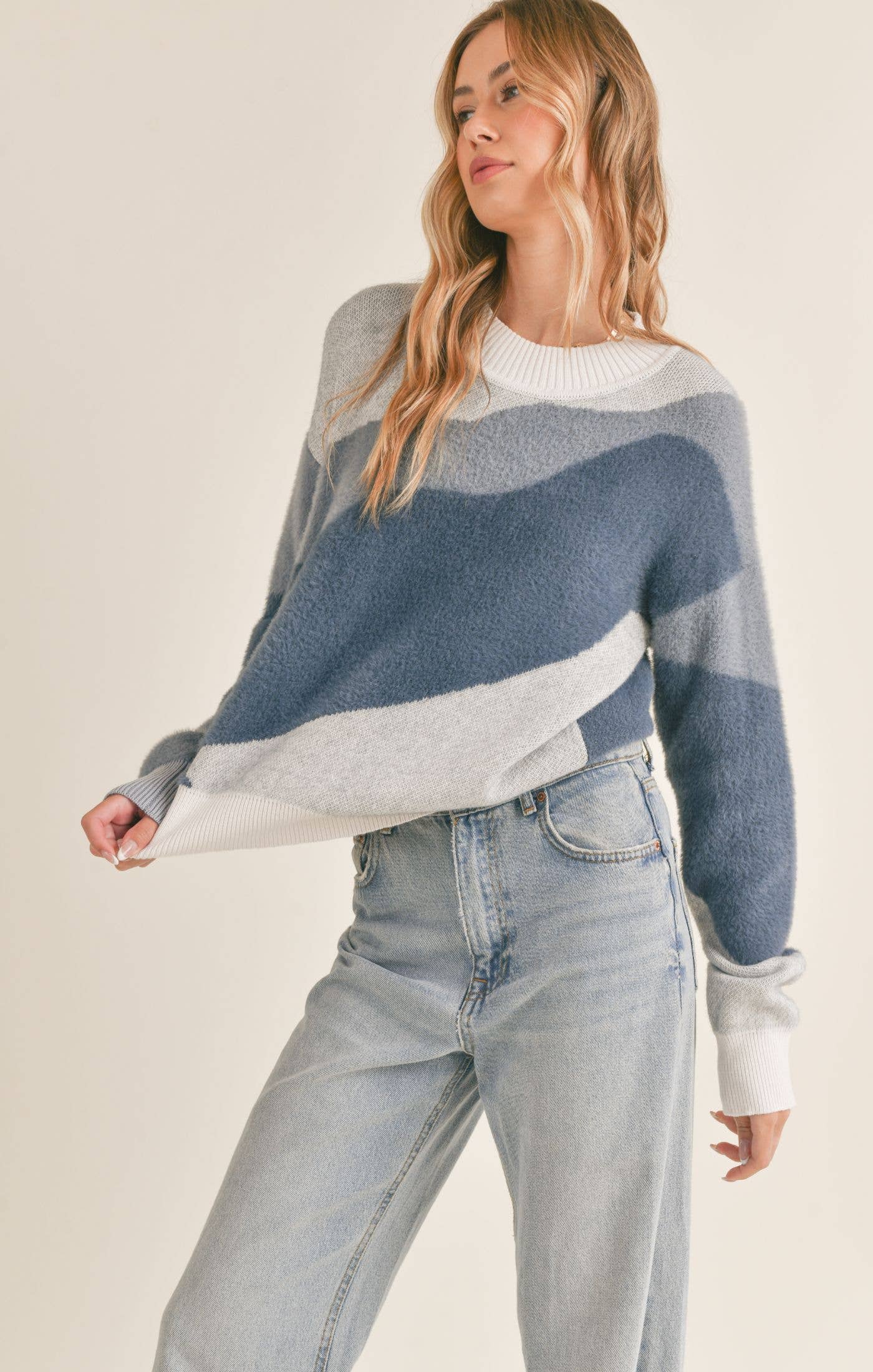 Luxe Waves Sweater