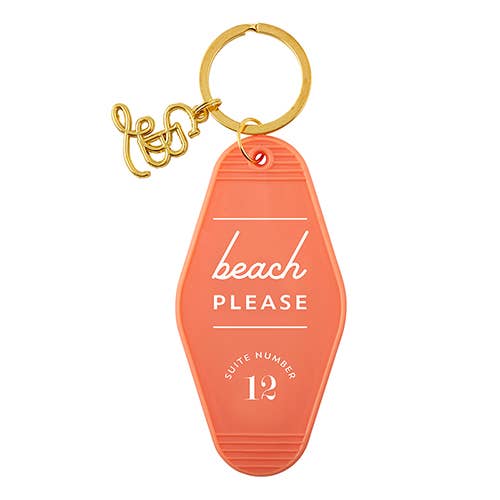 Beach Please - Motel Keychain